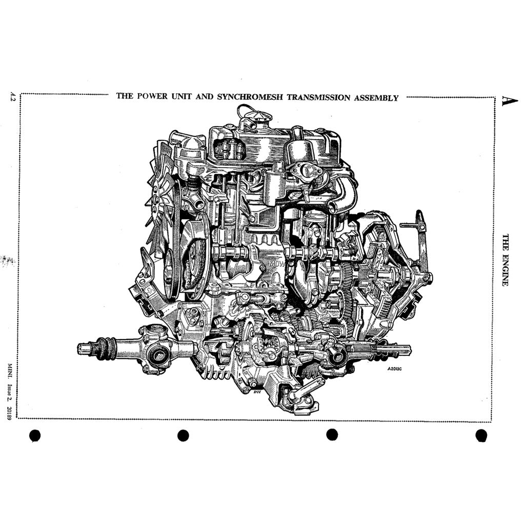Mini Cooper MK1 MK2 MK3 (S) (1959-1975) SERVICE WORKSHOP MANUAL