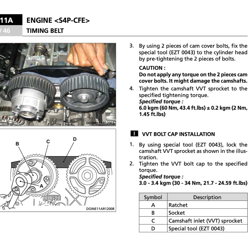 PROTON CAMPRO S4P-CFE (TURBO) ENGINE WORKSHOP MANUAL + WIRING & HARNESS DIAGRAMS