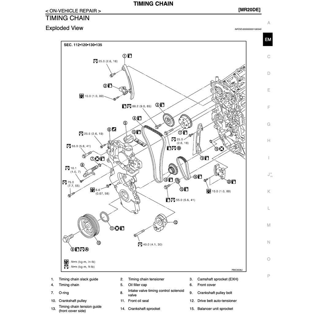 Nissan X-Trail T31 (2007-2013) SERVICE WORKSHOP MANUAL