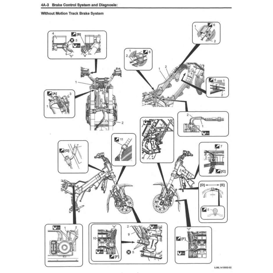 SUZUKI V STORM V STROM VSTROM DL1050 RC/RQ/XT (2020+) SERVICE WORKSHOP MANUAL + PARTS CATALOGUE+ OWNER's MANUAL