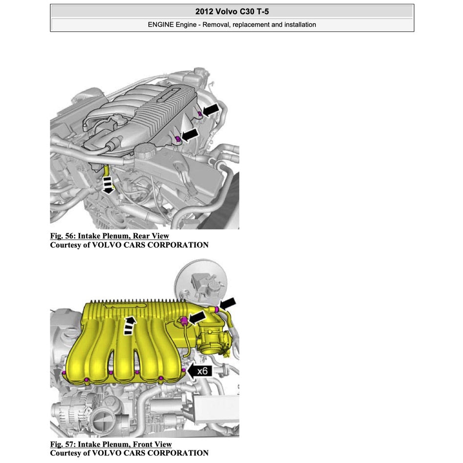 VOLVO C30 (2007-2013) SERVICE WORKSHOP MANUAL