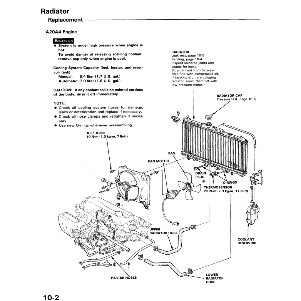 HONDA ACCORD 3 CA (1986-1989) SERVICE WORKSHOP MANUAL