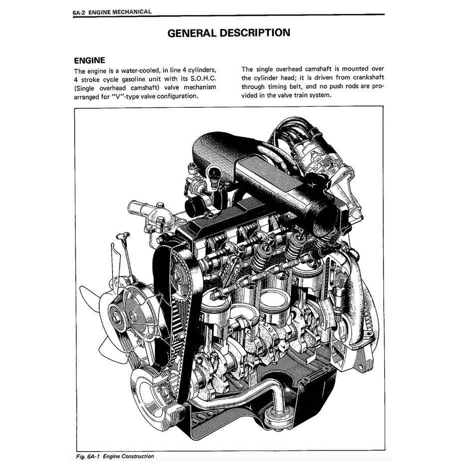 SUZUKI VITARA ET/TA (1989-1998) SERVICE WORKSHOP MANUAL