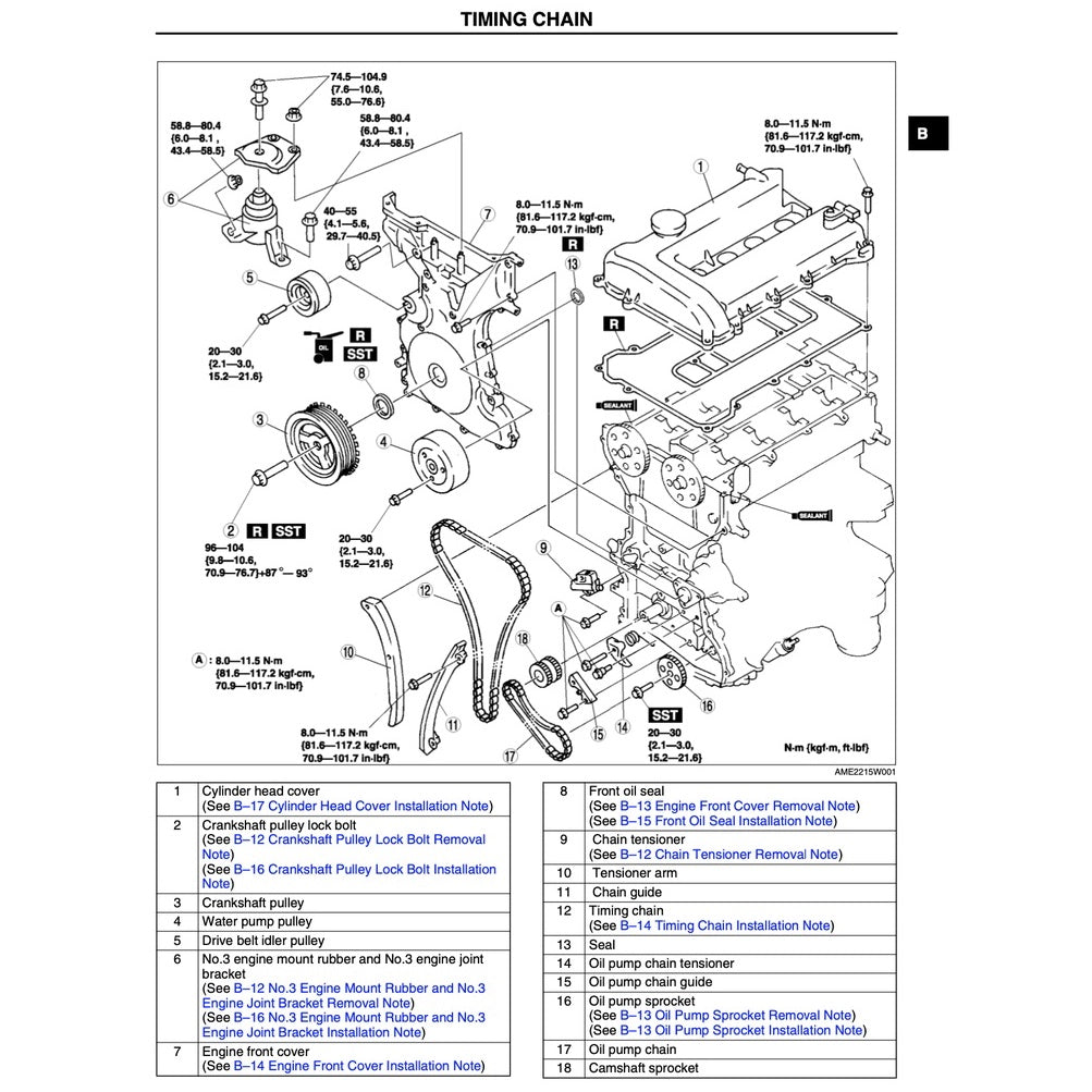 MAZDA 6 GG (2002-2007) SERVICE WORKSHOP MANUAL