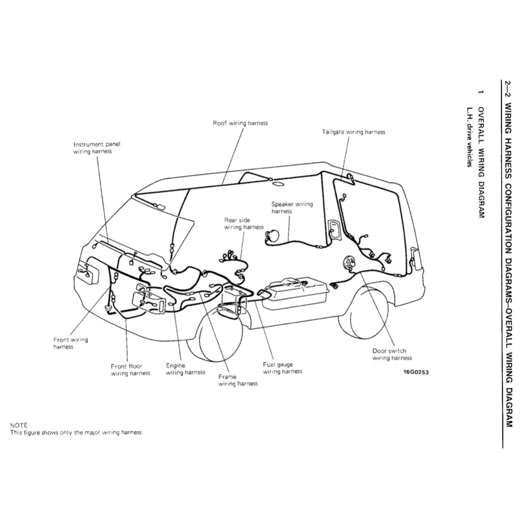 MITSUBISHI DELICA L300 (1986-1999) SERVICE WORKSHOP MANUAL