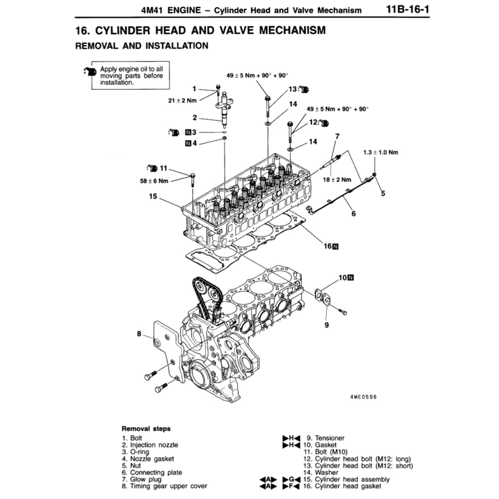 MITSUBISHI DELICA L400 (1994-2007) SERVICE WORKSHOP MANUAL