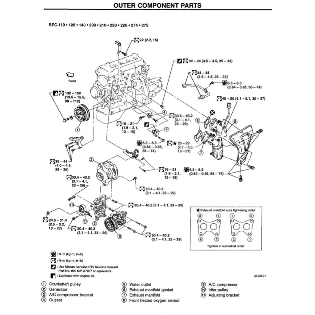 ISUZU TROOPER UX (1994-1997) SERVICE WORKSHOP MANUAL