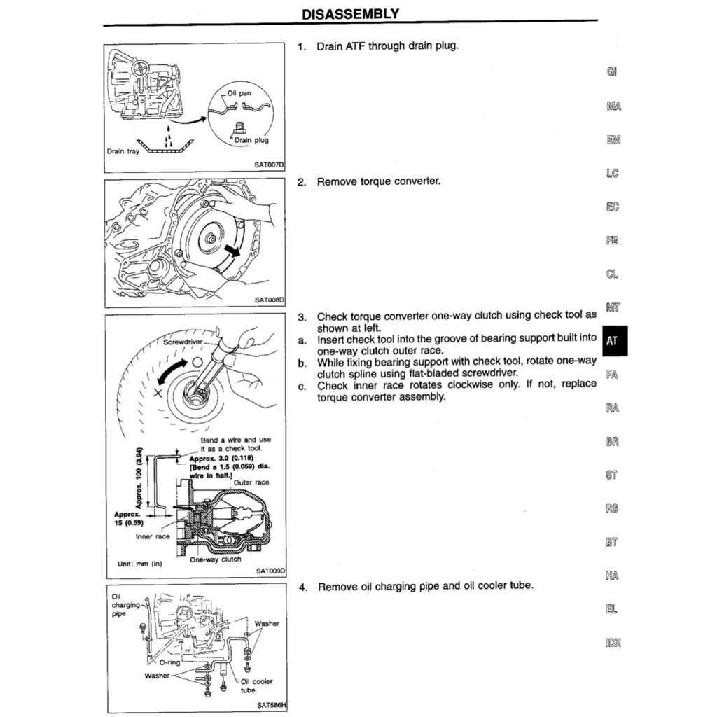 ISUZU TROOPER UX (1994-1997) SERVICE WORKSHOP MANUAL