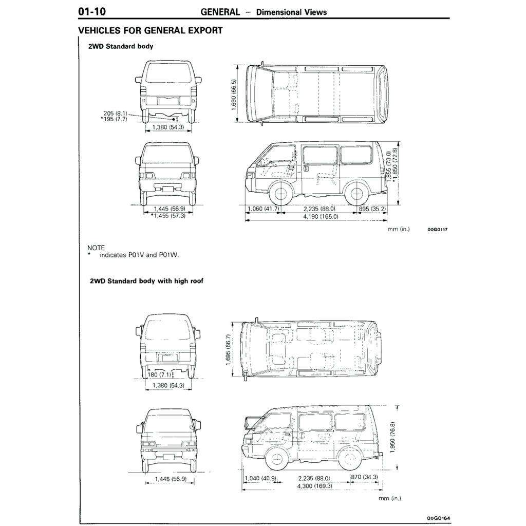 MITSUBISHI DELICA L300 (1986-1999) SERVICE WORKSHOP MANUAL