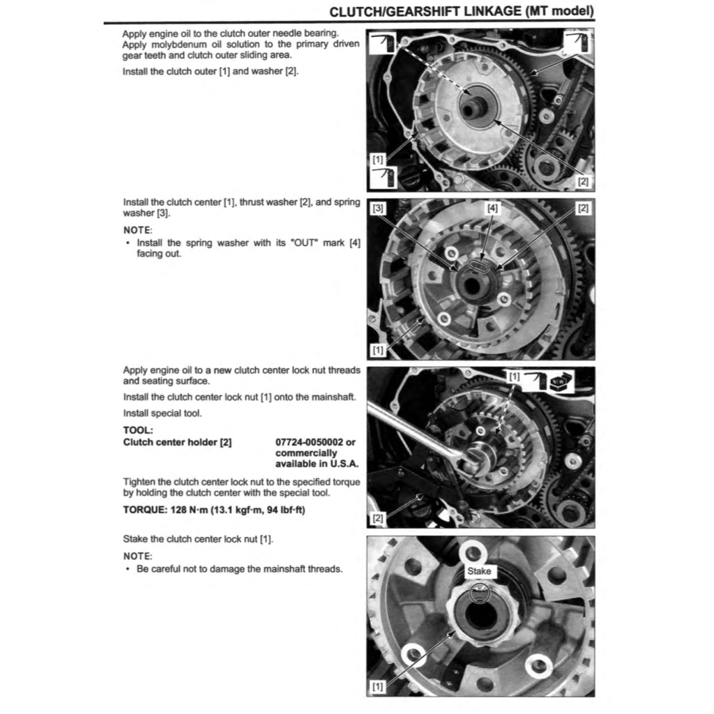 HONDA AFRICA TWIN CRF 1100 A/4/D/4 (2020-2023) SERVICE WORKSHOP MANUAL + PARTS CATALOGUE + OWNER'S MANUAL