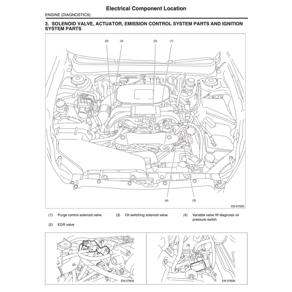 SUBARU LEGACY BM (2009-2014) SERVICE WORKSHOP MANUAL