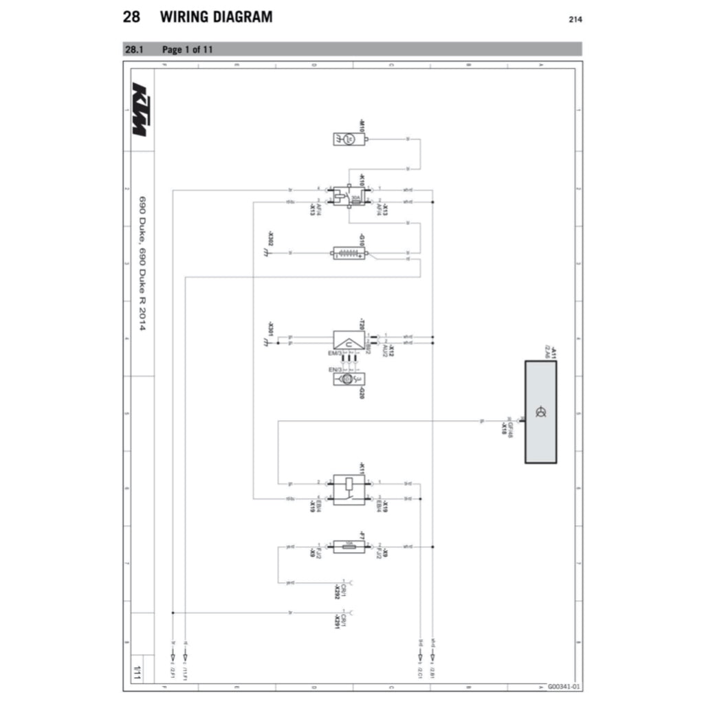 KTM DUKE 690 / 690 SMC / 690R (2008-2016) SERVICE WORKSHOP MANUAL + PARTS CATALOGUE + OWNER'S MANUAL