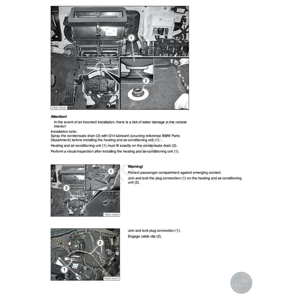 MINI COUNTRYMAN F60 /B38 (2017-2023) SERVICE WORKSHOP MANUAL