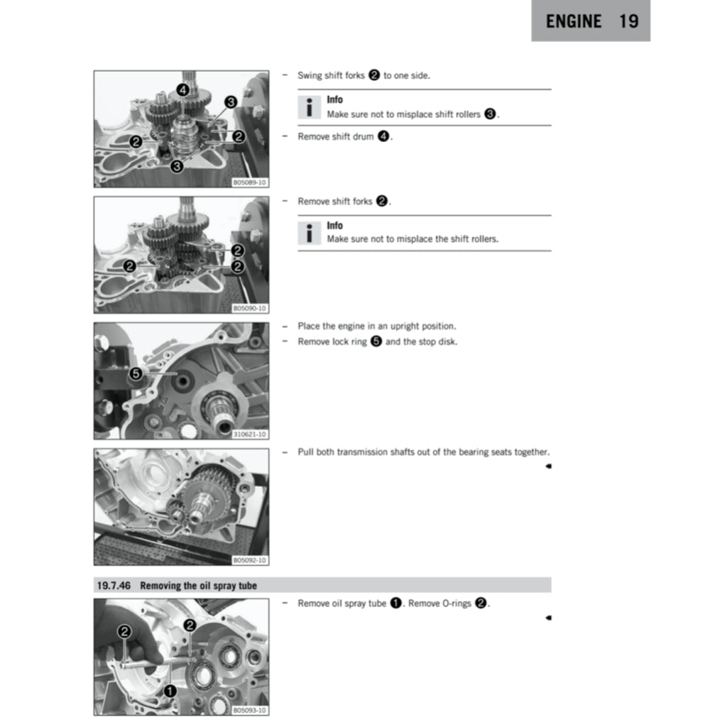 KTM 1290 SUPER ADVENTURE (2015-2020) SERVICE WORKSHOP MANUAL + PARTS CATALOGUE + OWNER'S MANUAL