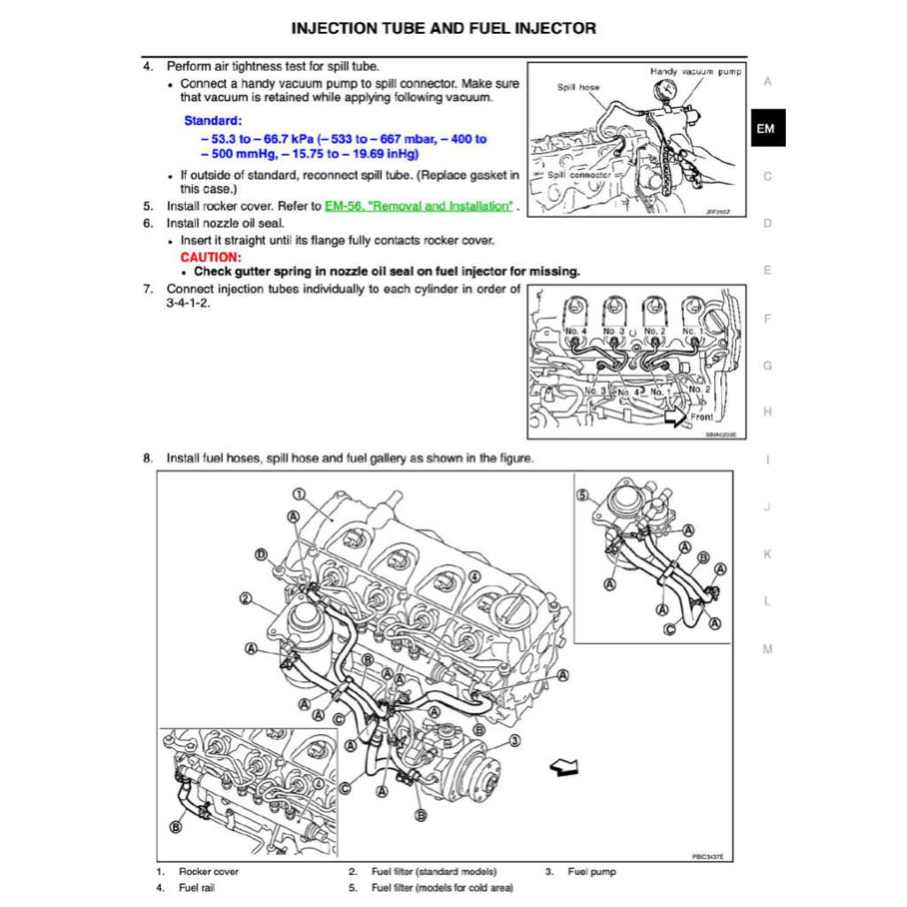 NISSAN NAVARA D40 (2005-2014) SERVICE WORKSHOP MANUAL