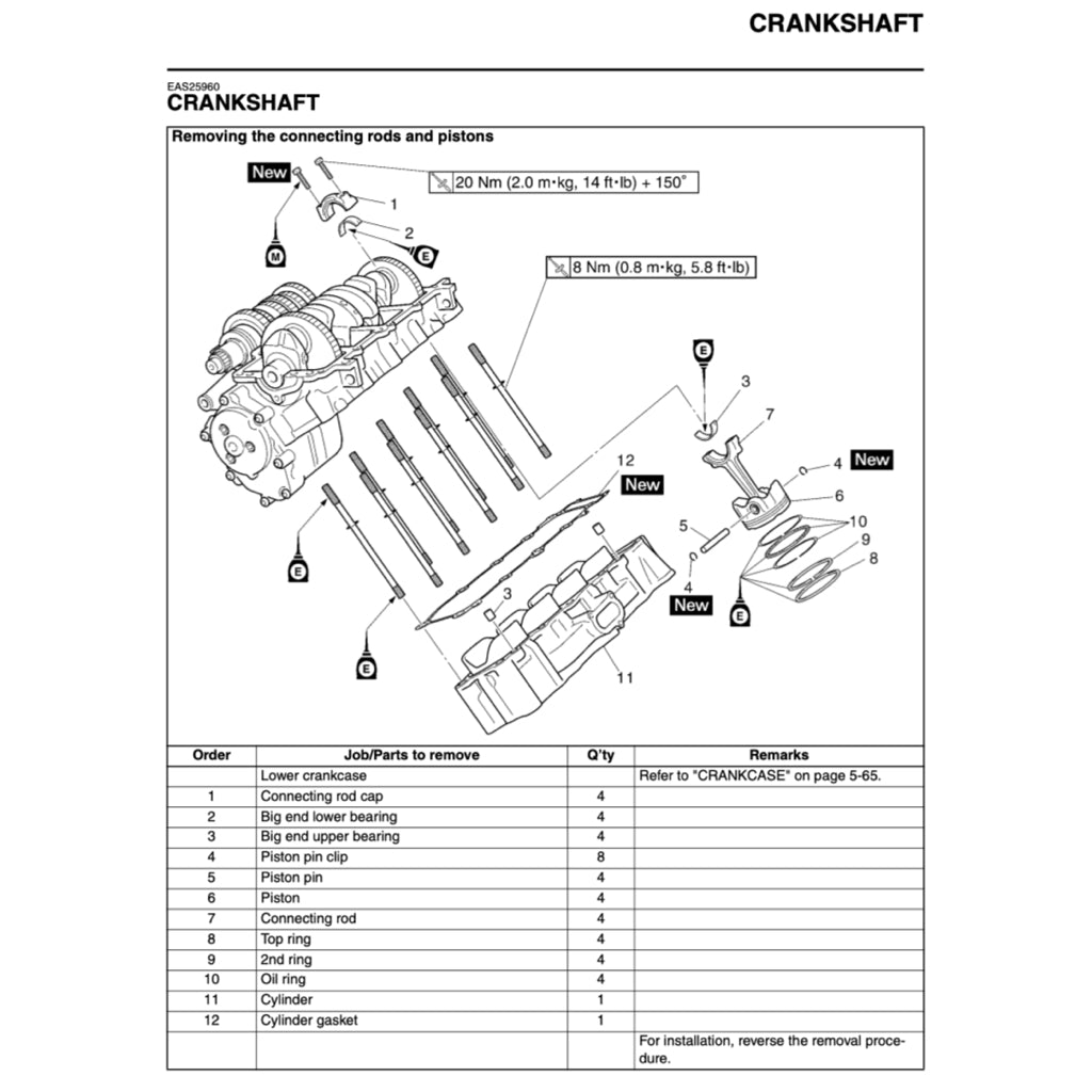 YAMAHA YZF-R1 (2007-2008) SERVICE WORKSHOP MANUAL + PARTS CATALOGUE + OWNER'S MANUAL