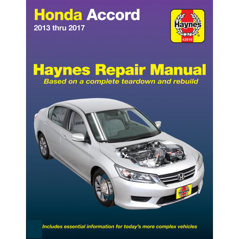 HONDA ACCORD 9 CR (2013-2017) SERVICE WORKSHOP MANUAL