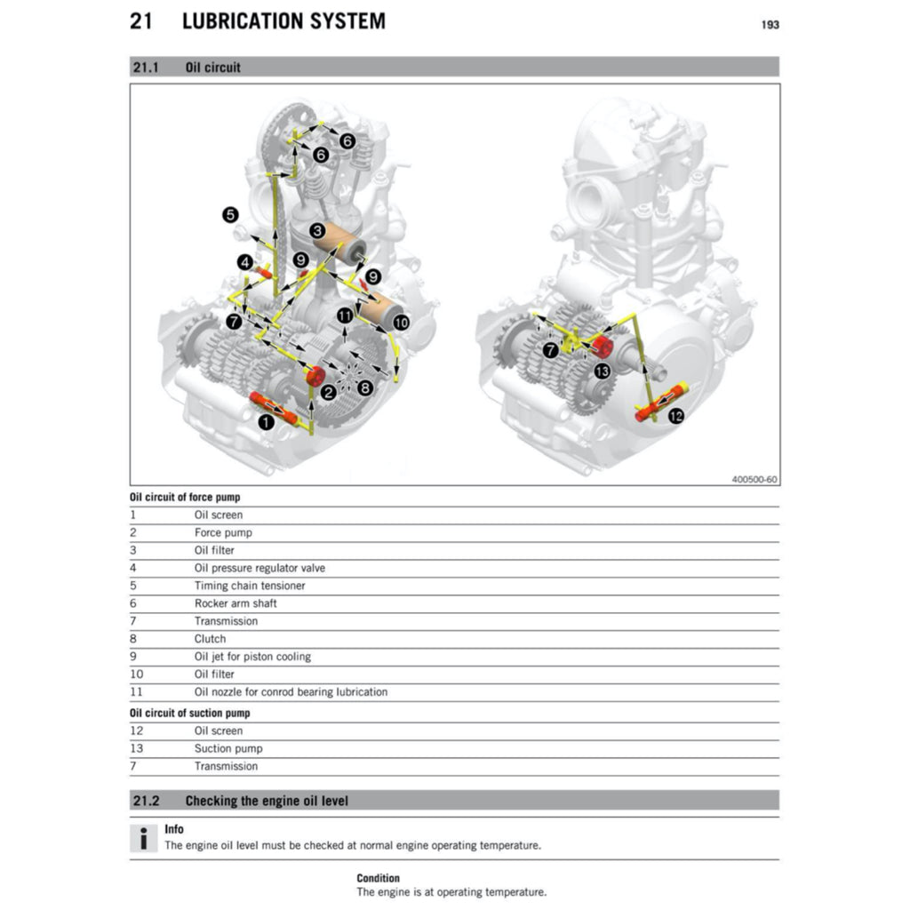 KTM DUKE 690 / 690 SMC / 690R (2008-2016) SERVICE WORKSHOP MANUAL + PARTS CATALOGUE + OWNER'S MANUAL