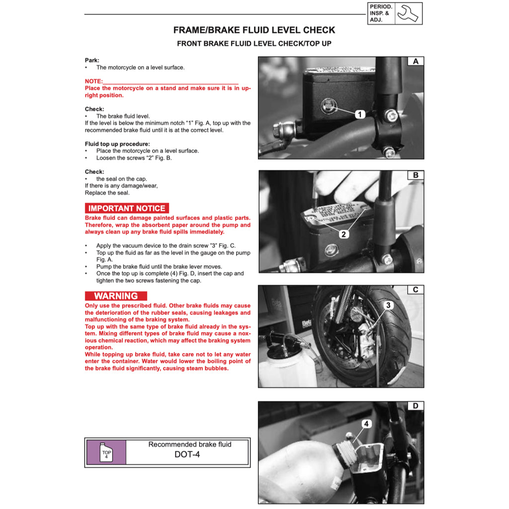 BENELLI LEONCINO BJ500 (2017-2022) SERVICE WORKSHOP MANUAL + PARTS CATALOGUE + OWNER'S MANUAL