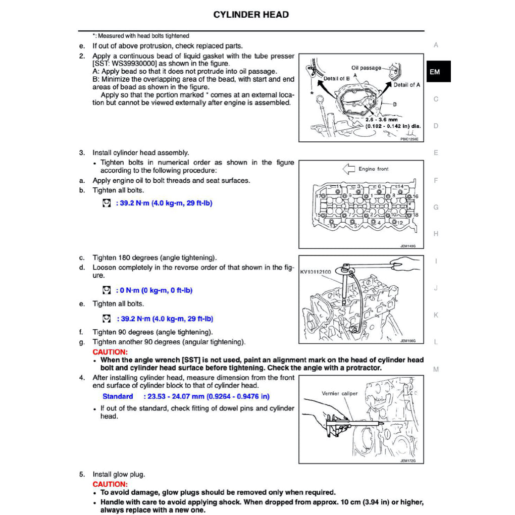 NISSAN NAVARA D40 (2005-2014) SERVICE WORKSHOP MANUAL
