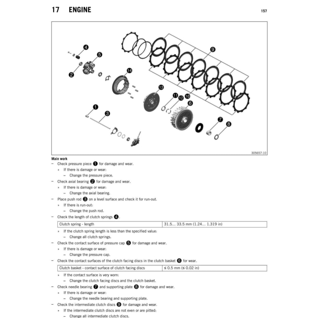 KTM DUKE 690 / 690 SMC / 690R (2008-2016) SERVICE WORKSHOP MANUAL + PARTS CATALOGUE + OWNER'S MANUAL