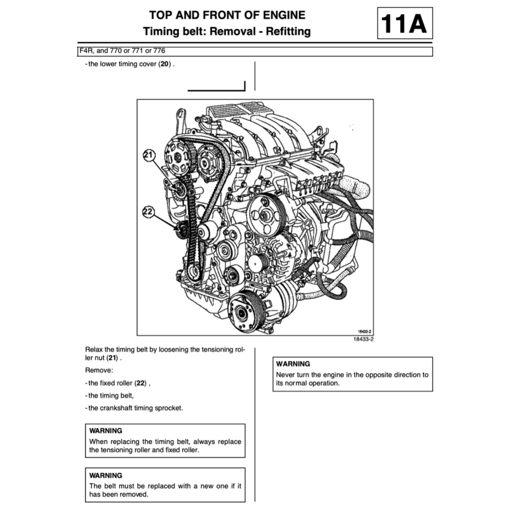 RENAULT SCENIC II J84 (2003-2009) SERVICE WORKSHOP MANUAL