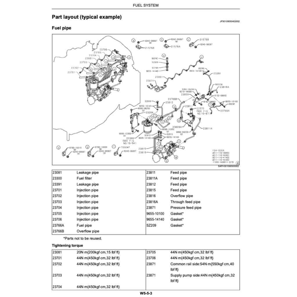 HINO ENGINE P11C WORKSHOP SERVICE REPAIR MANUAL + PARTS CATALOGUE