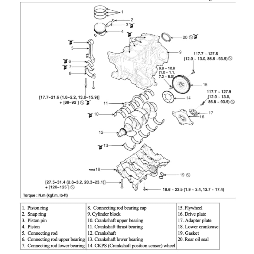 HYUNDAI G4NA 2.0L Nu MPI SERVICE REPAIR MANUAL