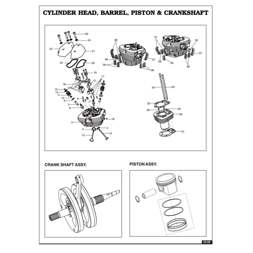 ROYAL ENFIELD BULLET CLASSIC C5 (2009-2021) SERVICE WORKSHOP MANUAL + PARTS CATALOGUE
