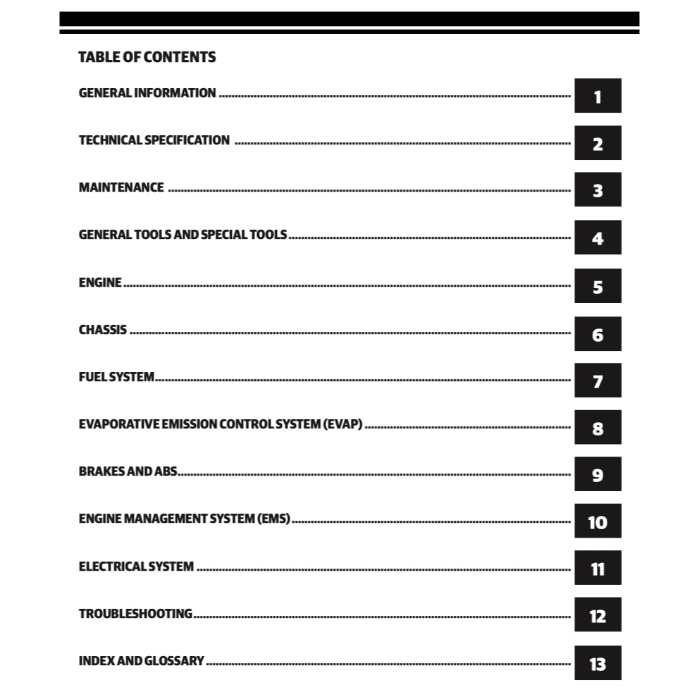 ROYAL ENFIELD INTERCEPTOR TWIN 650 (2018-2023) SERVICE WORKSHOP MANUAL + OWNER'S MANUAL