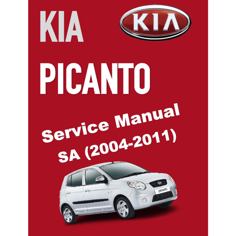 KIA PICANTO SA NAZA SURIA (2004-2011) SERVICE WORKSHOP MANUAL