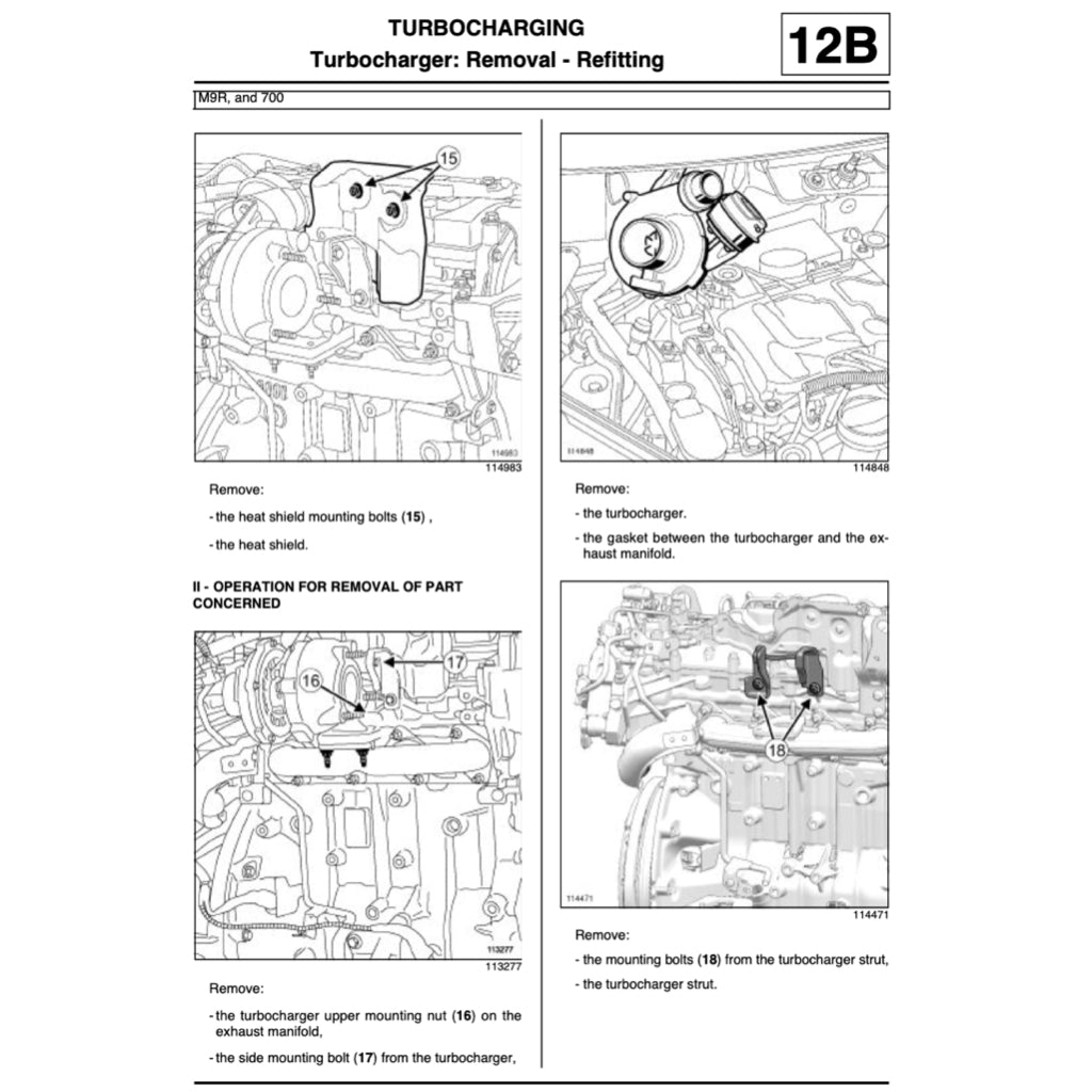 RENAULT SCENIC II J84 (2003-2009) SERVICE WORKSHOP MANUAL
