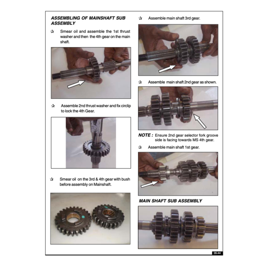 ROYAL ENFIELD BULLET CLASSIC C5 (2009-2021) SERVICE WORKSHOP MANUAL + PARTS CATALOGUE