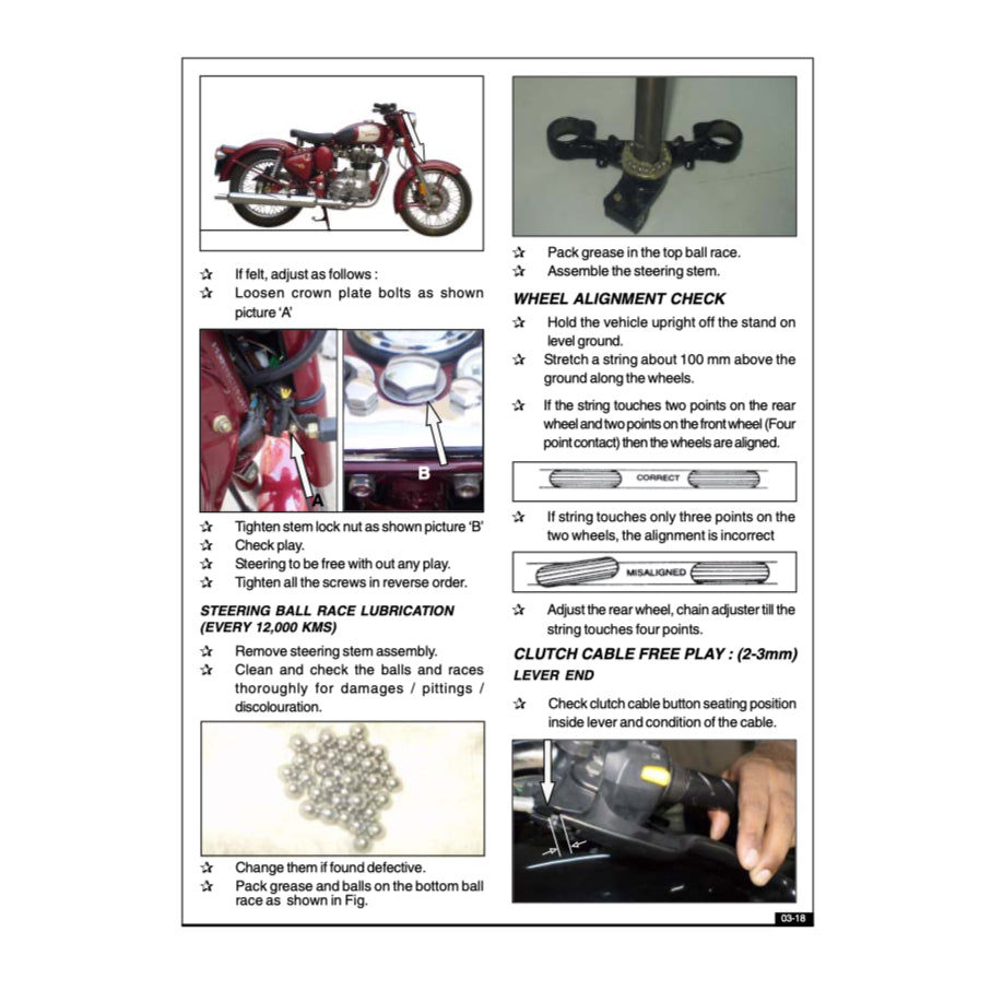 ROYAL ENFIELD BULLET CLASSIC C5 (2009-2021) SERVICE WORKSHOP MANUAL + PARTS CATALOGUE