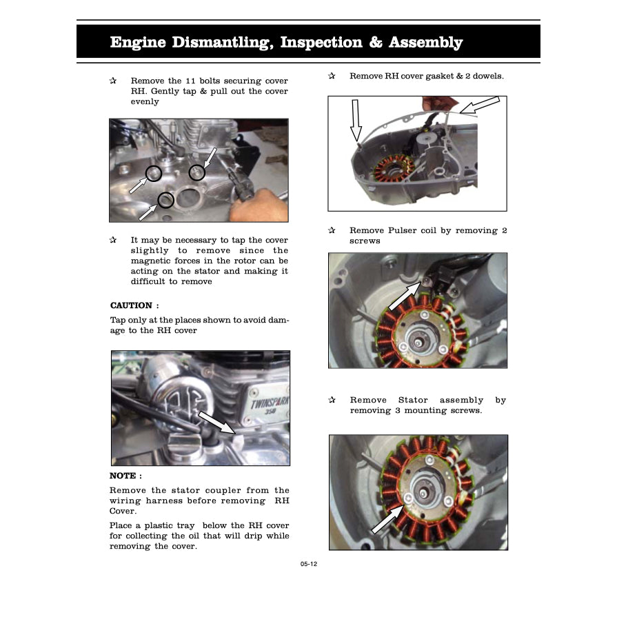 ROYAL ENFIELD THUNDERBIRD 350&500 (2002-2020) SERVICE WORKSHOP MANUAL + PARTS CATALOGUE + OWNER'S MANUAL