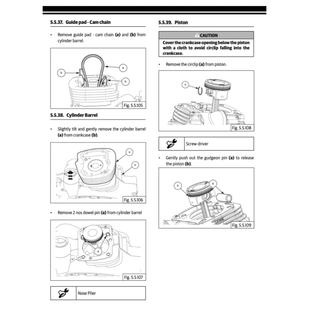 ROYAL ENFIELD METEOR 350 (2021+) SERVICE WORKSHOP MANUAL + OWNER'S MANUAL