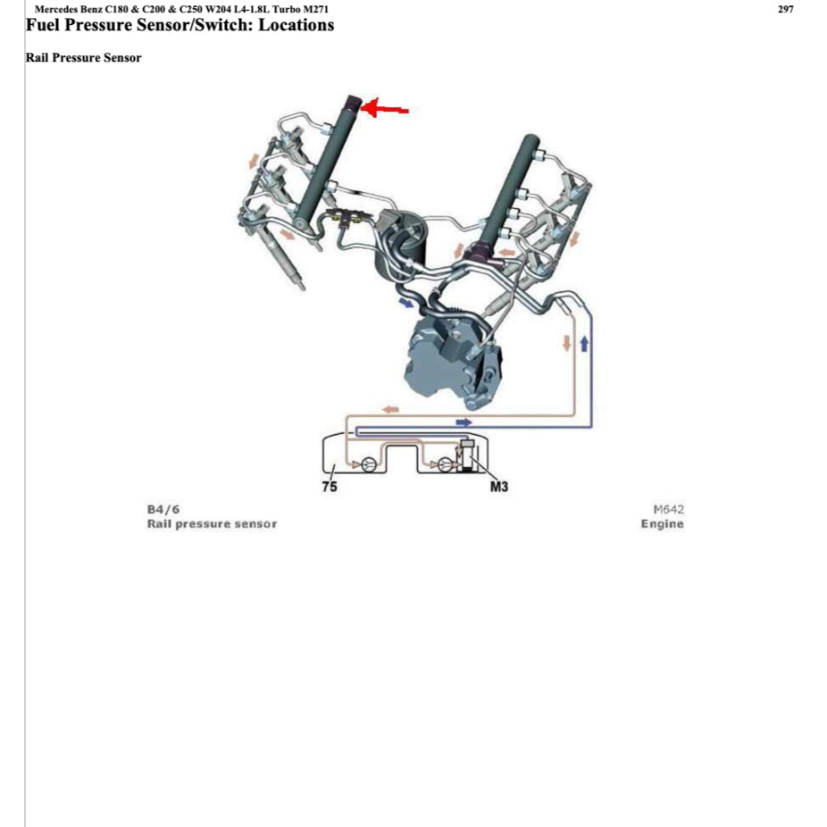 MERCEDES BENZ C-CLASS W204 M271 ENGINE (2007-2015) SERVICE WORKSHOP MANUAL