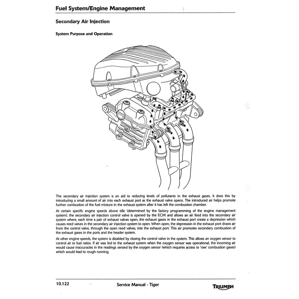 TRIUMPH TIGER 1050 ABS (2006-2012) SERVICE WORKSHOP MANUAL + OWNER'S MANUAL