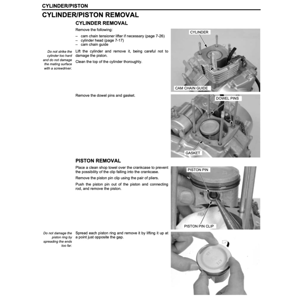 HONDA CGL125 WH-A (2006-2015) SERVICE WORKSHOP MANUAL + PARTS CATALOGUE