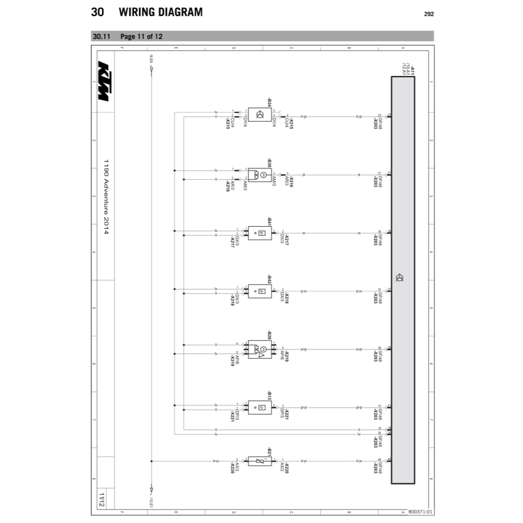 KTM 1190 ADVENTURE (2014-2015) SERVICE WORKSHOP MANUAL + PARTS CATALOGUE + OWNER'S MANUAL
