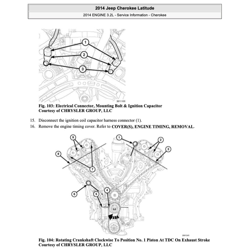 JEEP CHEROKEE KL (2014-2023) SERVICE WORKSHOP MANUAL