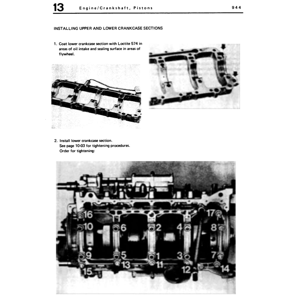 PORSCHE 944 (1982-1991) SERVICE WORKSHOP MANUAL + PARTS CATALOGUE