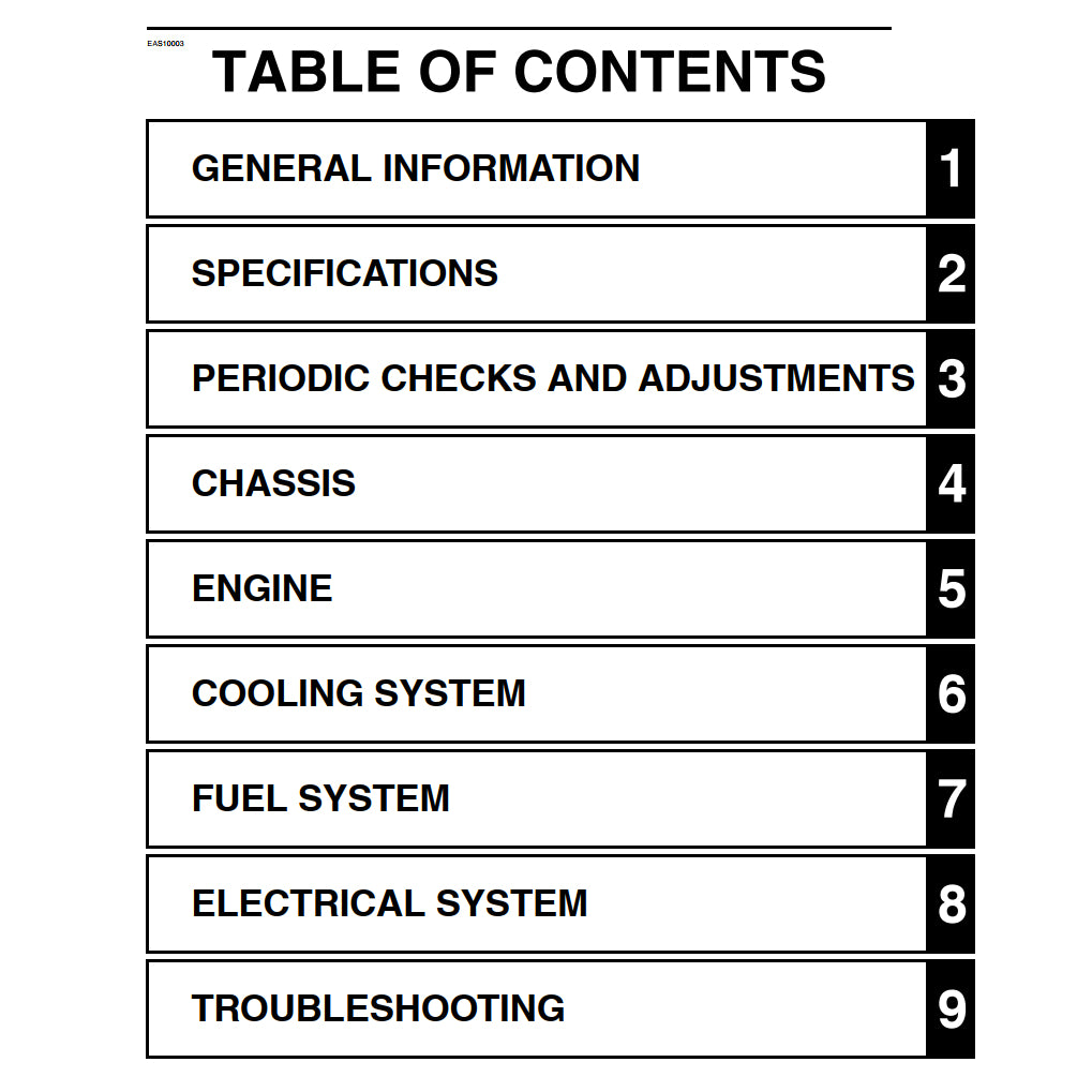 YAMAHA 900 TRACER/GT TRA/F/H (2015-2020) SERVICE WORKSHOP MANUAL + PARTS CATALOGUE + OWNER'S MANUAL