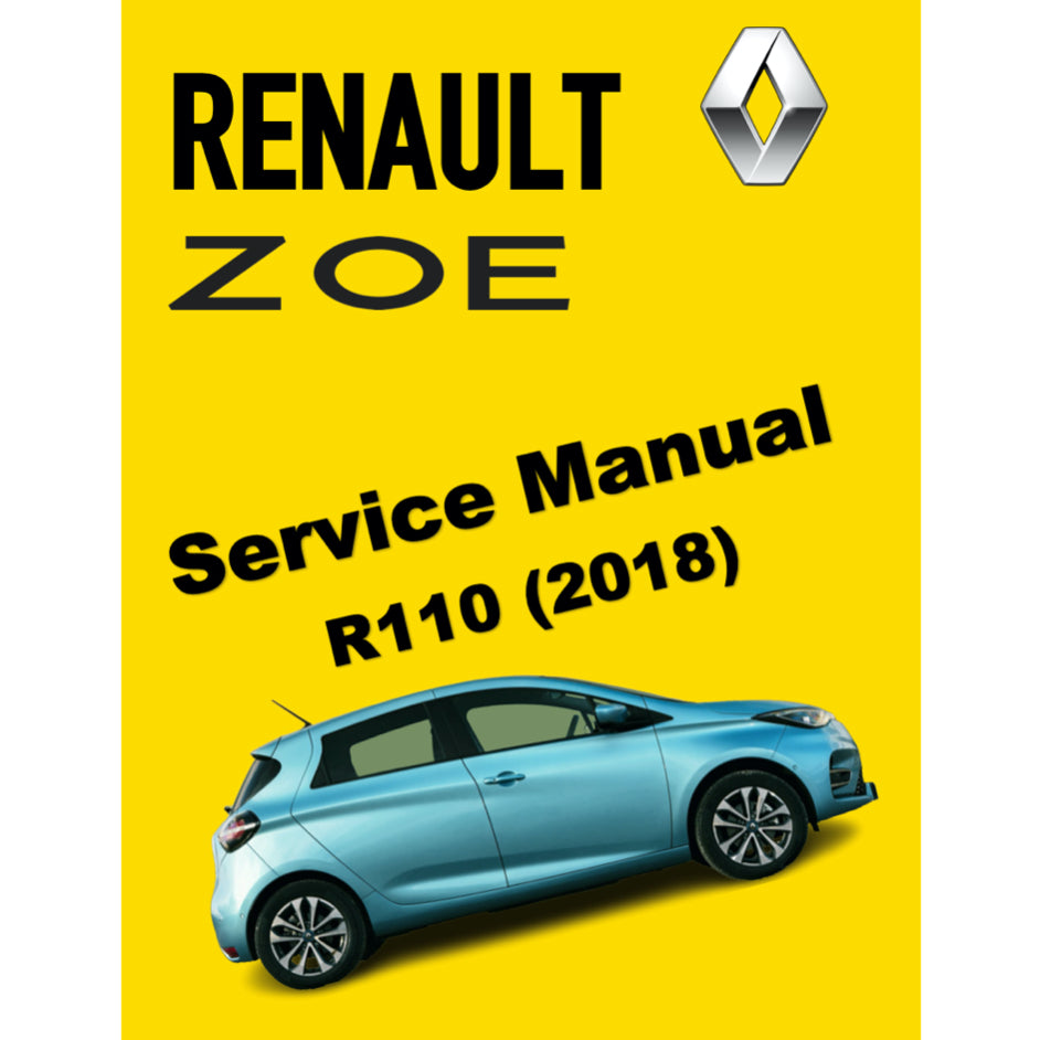 RENAULT ZOE EV R110 MOTOR (2018-2023) SERVICE WORKSHOP MANUAL