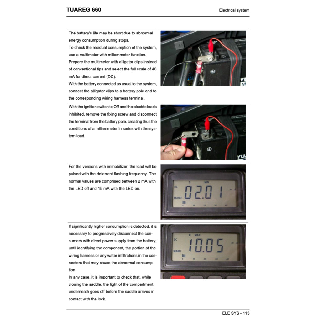 APRILIA TUAREG 660 (2021+) SERVICE WORKSHOP MANUAL + PARTS CATALOGUE + OWNER'S MANUAL