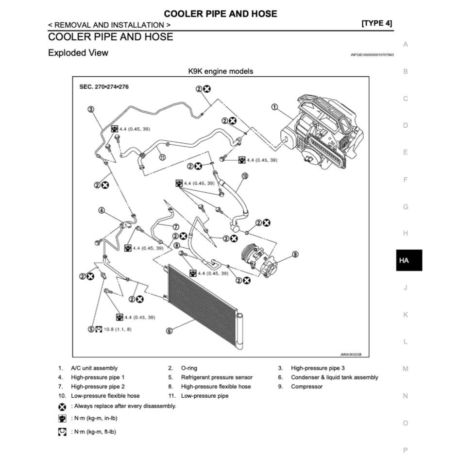 NISSAN DUALIS QASHQAI J11 (2013-2021) SERVICE WORKSHOP MANUAL