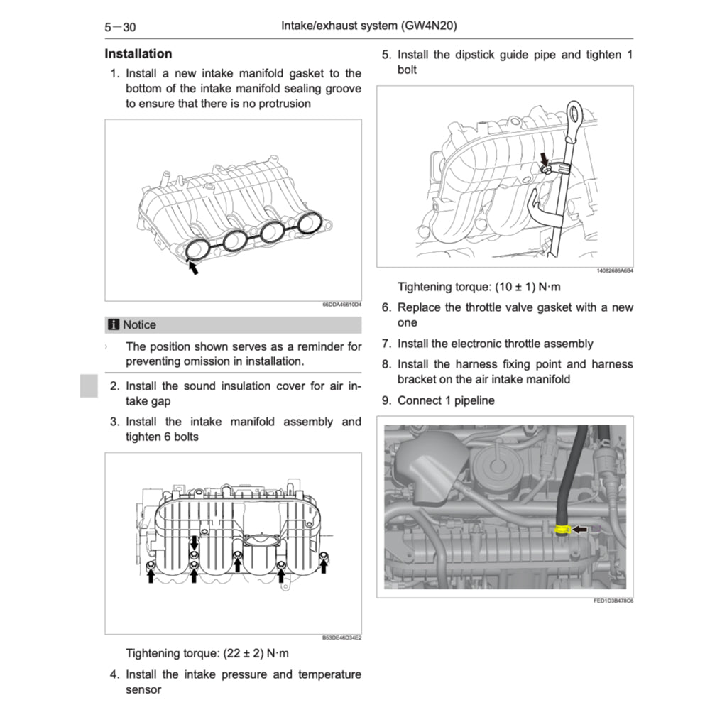HAVAL H6 (2021+) SERVICE WORKSHOP MANUAL