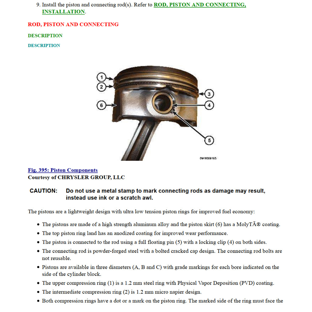 DODGE CHALLENGER III (2008-2020) SERVICE WORKSHOP MANUAL