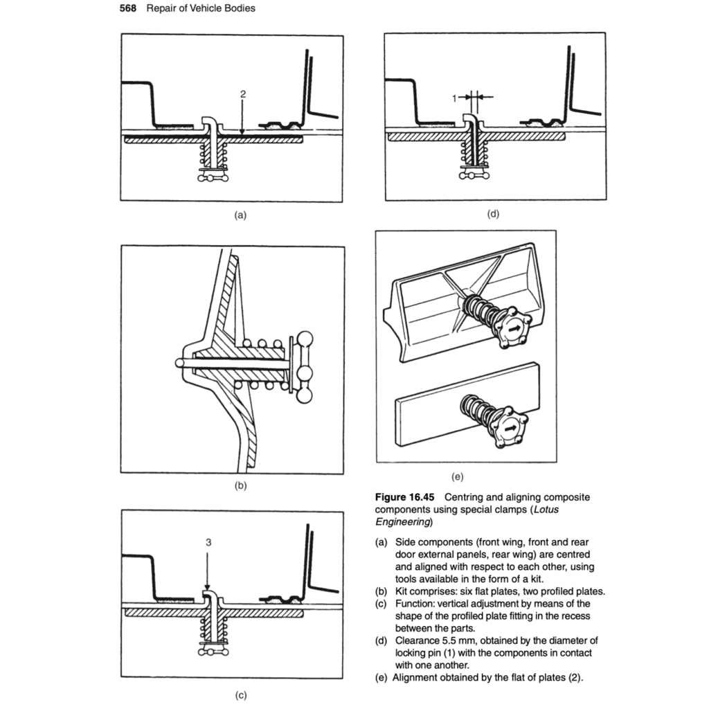 THE REPAIR OF VEHICLE BODIES, ANDREW LIVESEY (5th EDITION, 2006)