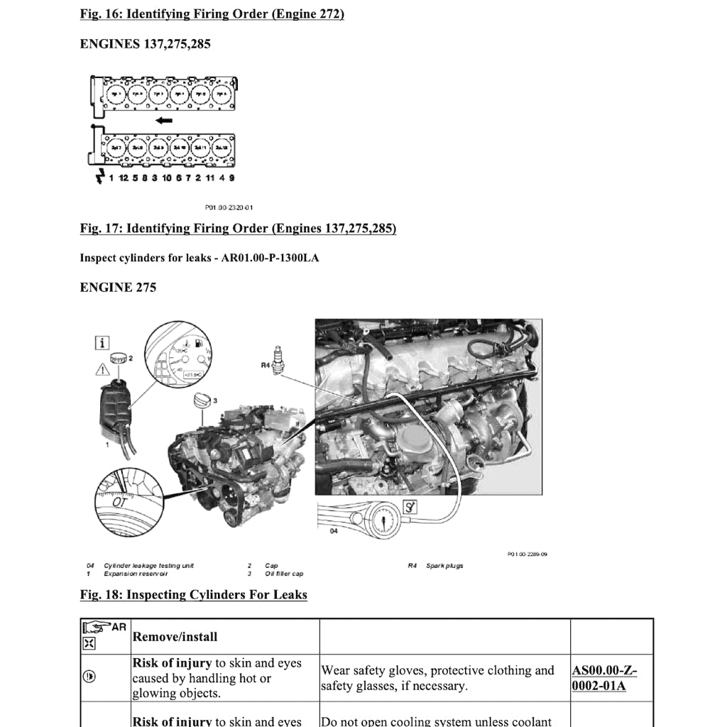 MERCEDES-BENZ W215/ W220 M137 (1999-2007) SERVICE WORKSHOP MANUAL